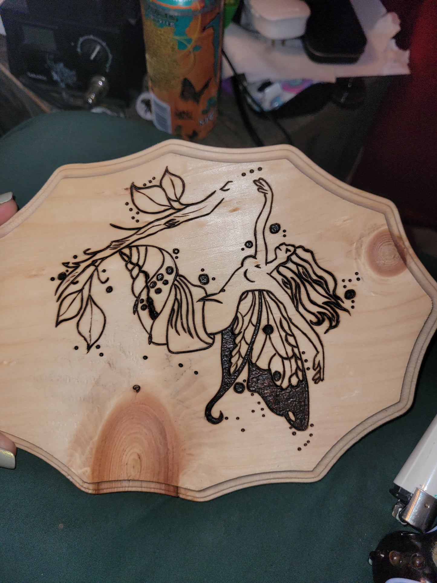 Blooming Fairy - 'Pyrographics by The Ragdoll Princess'